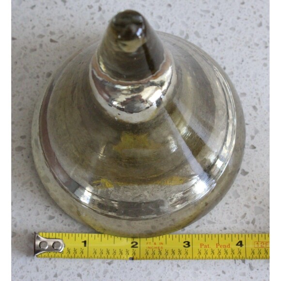 2 set Williams Sonoma West Elm decorative mercury Glass Christmas trees Ornament - Picture 15 of 16